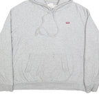 LEVI'S Womens Grey Pullover Hoodie S Cotton Blend Casual Comfort