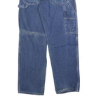 DICKIES Mens Relaxed Blue Denim Jeans W31 L30 Zip Pockets Casual Workwear