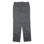PUMA Womens Trousers Grey Regular Straight W30 L30