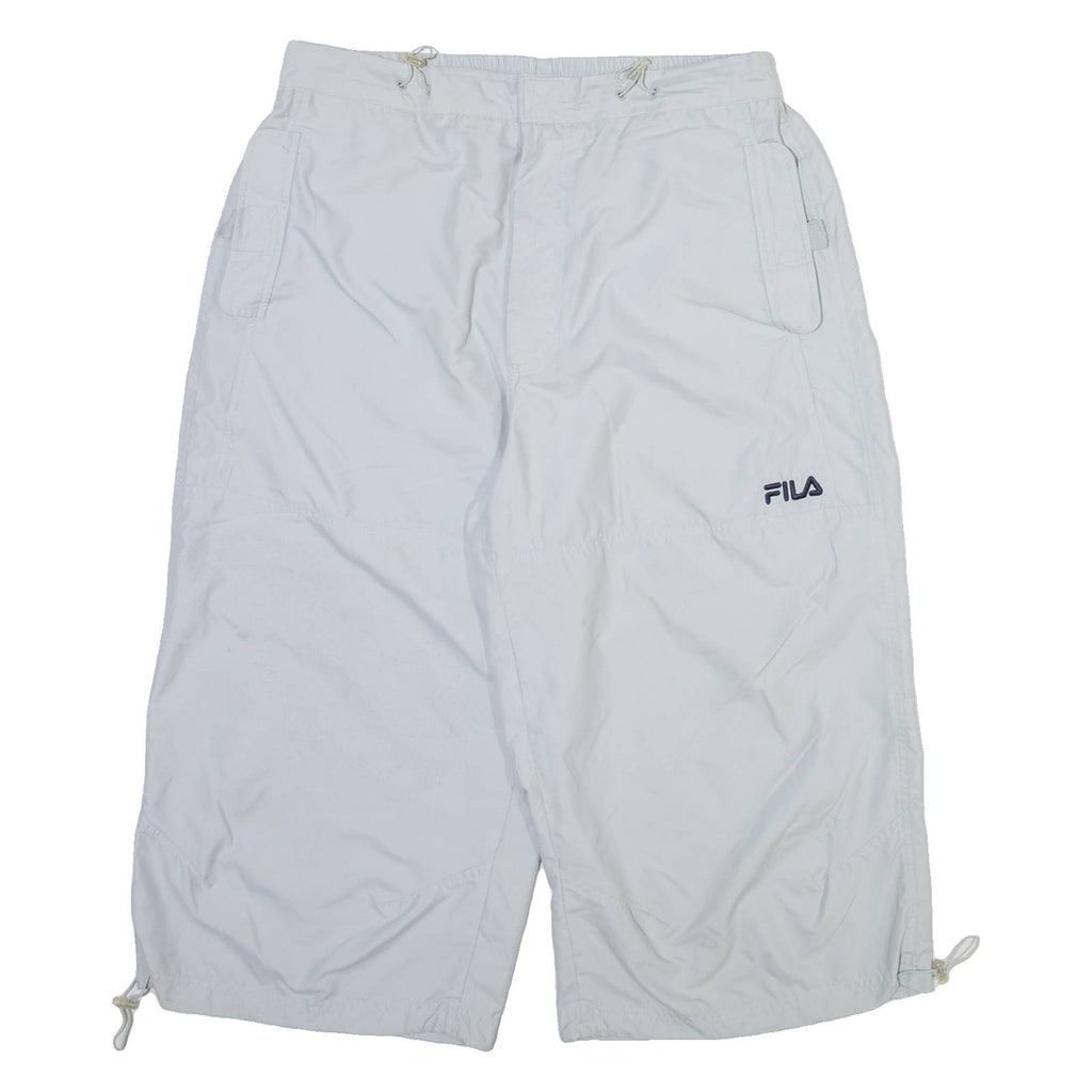 FILA Mens Casual Shorts Grey Relaxed XL W32