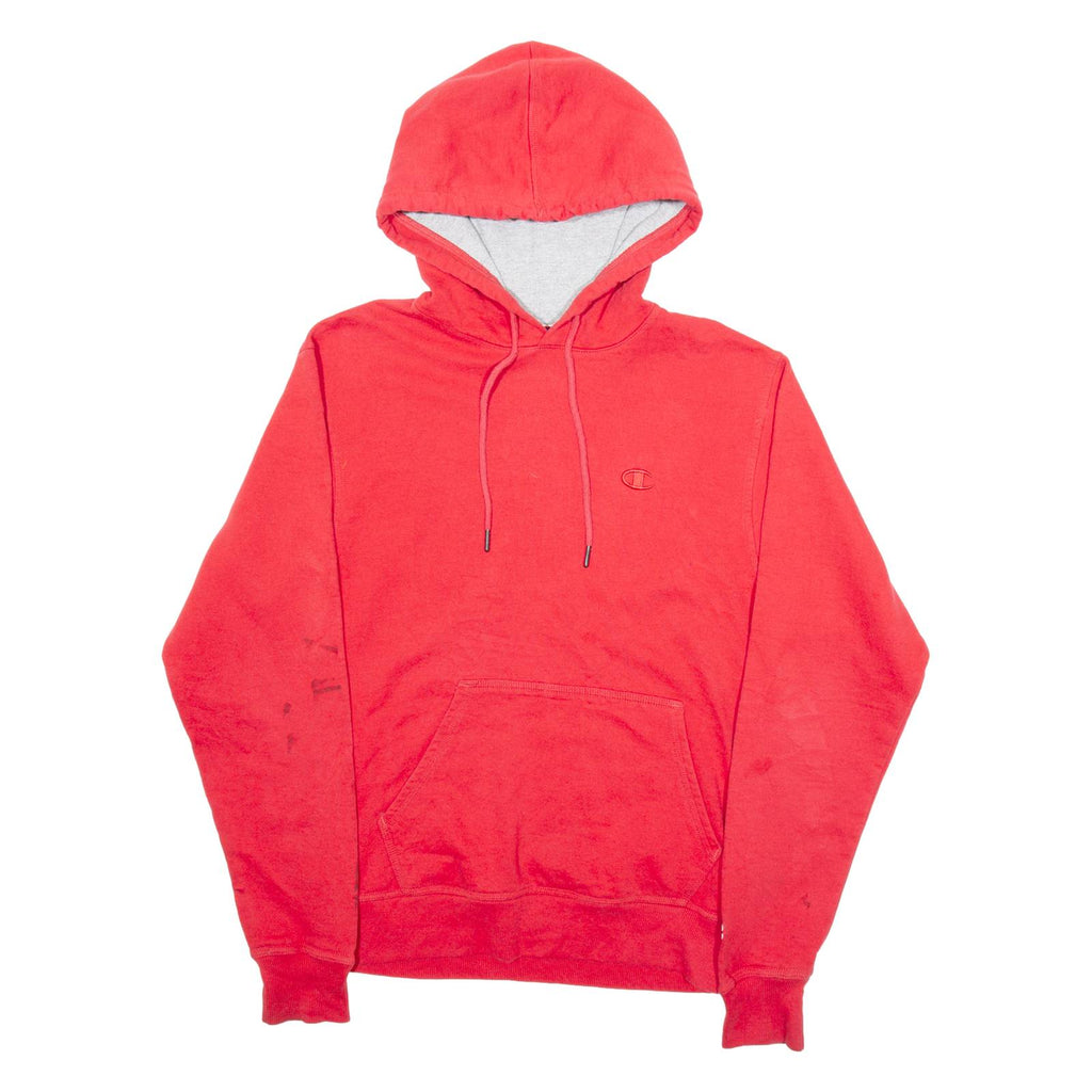 CHAMPION Mens Red Hoodie L