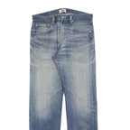 LEVI'S 501 Mens Jeans Blue Regular Straight Denim Medium W33 L34 Classic Fit
