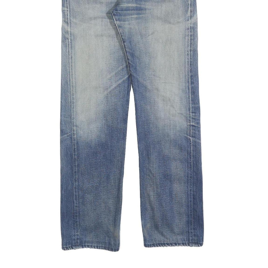 LEVI'S 501 Mens Jeans Blue Regular Straight Denim Medium W33 L34 Classic Fit