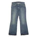 LEVI'S 529 03 Womens Jeans Blue Regular Bootcut Denim Medium W28 L30 Classic Fit