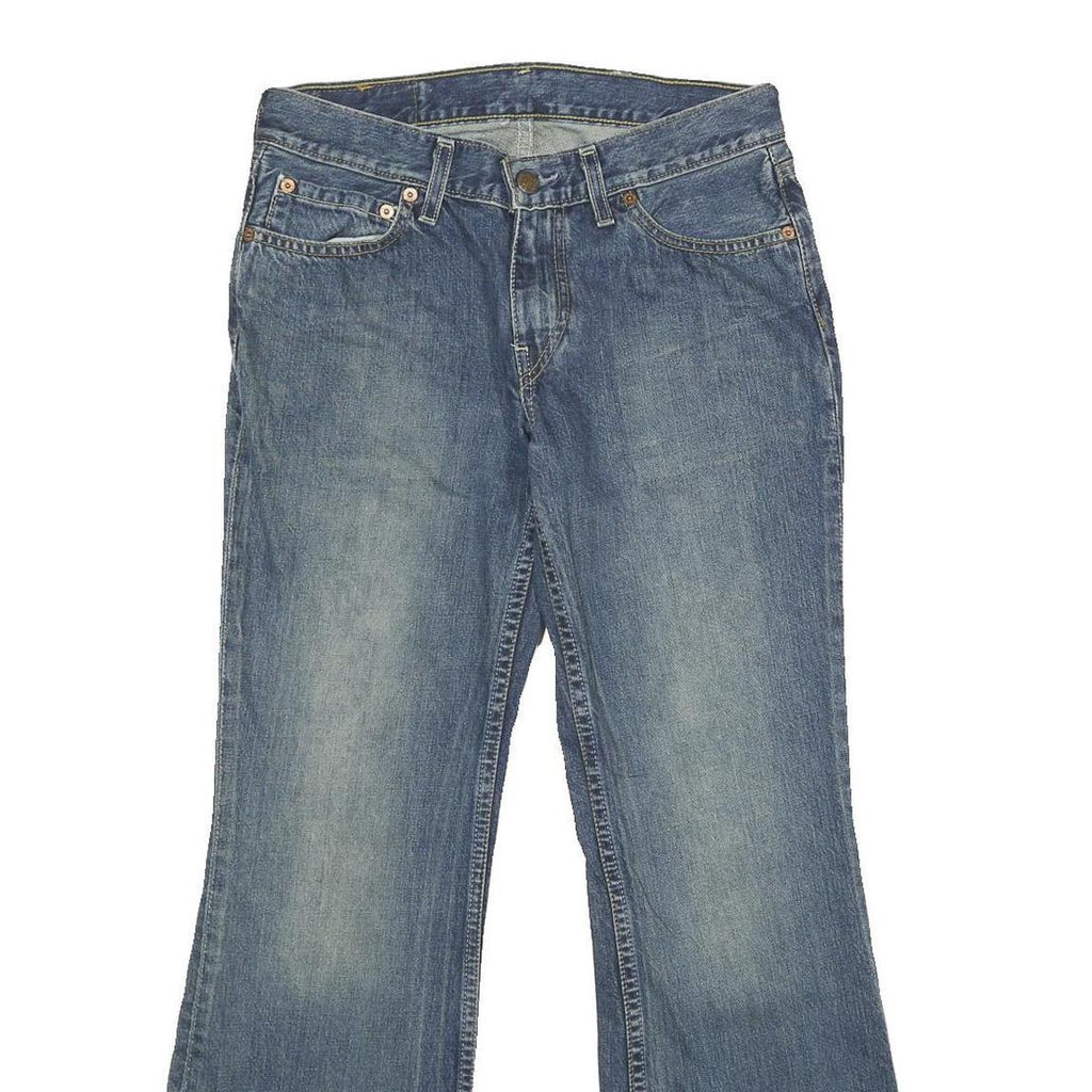 LEVI'S 529 03 Womens Jeans Blue Regular Bootcut Denim Medium W28 L30 Classic Fit