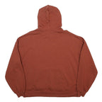 GYMSHARK Womens Rust Orange Hoodie L Cotton Blend Pullover Casual Gym Wear