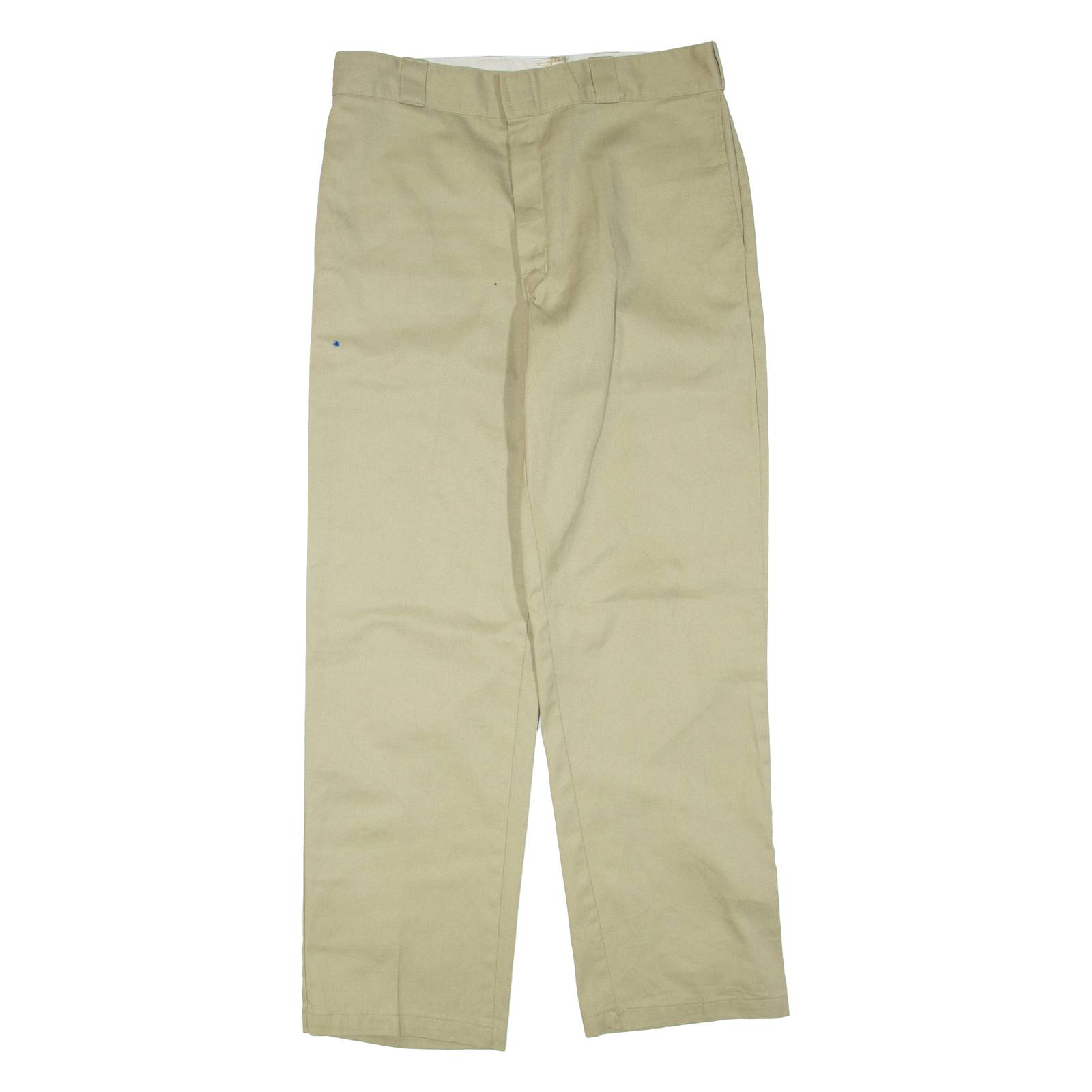 DICKIES Mens Trousers Beige Regular Straight W34 L32
