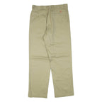 DICKIES Mens Trousers Beige Regular Straight W34 L32