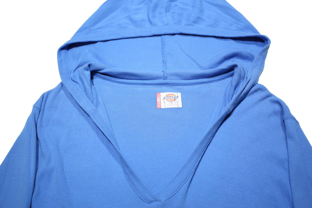 DICKIES Womens Blue Hoodie XL Pullover Cotton Casual Hooded Sweatshirt