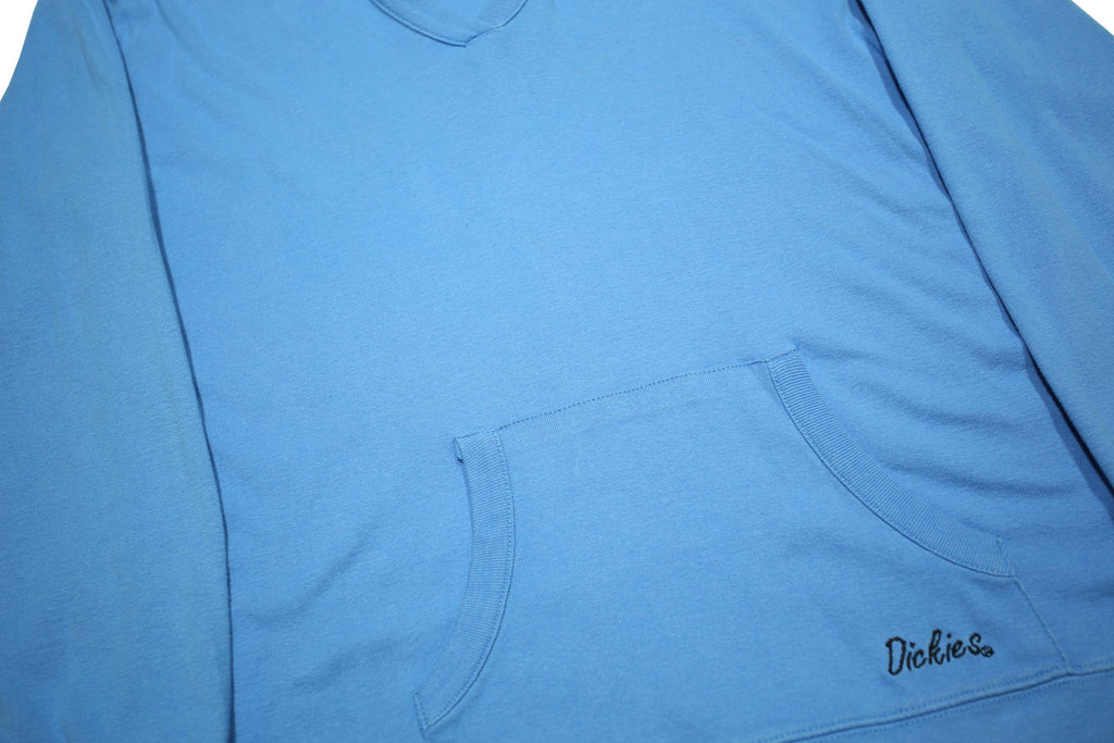 DICKIES Womens Blue Hoodie XL Pullover Cotton Casual Hooded Sweatshirt