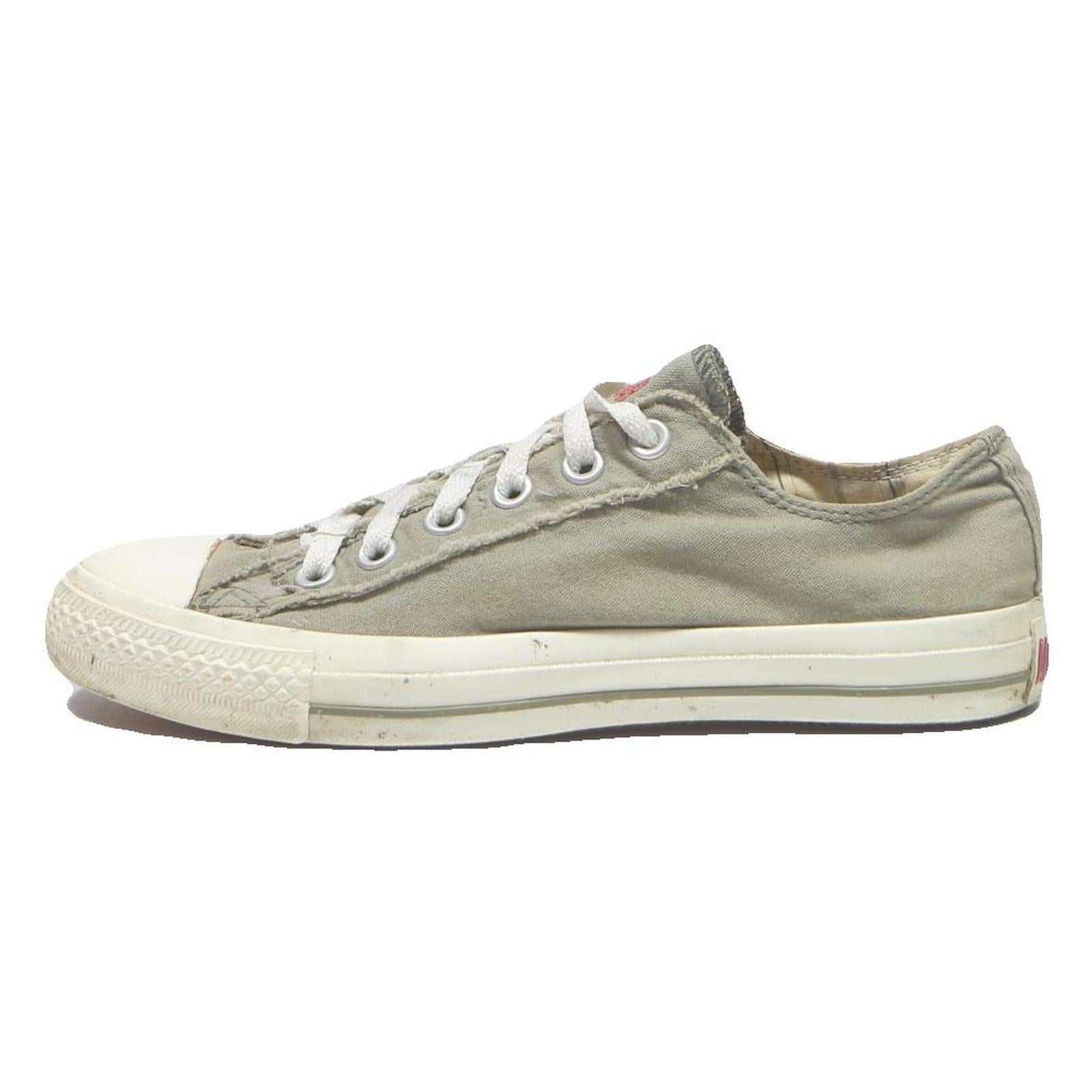 CONVERSE Chuck Taylor All Star Womens Low Top Trainers Beige Canvas UK 6 Casual