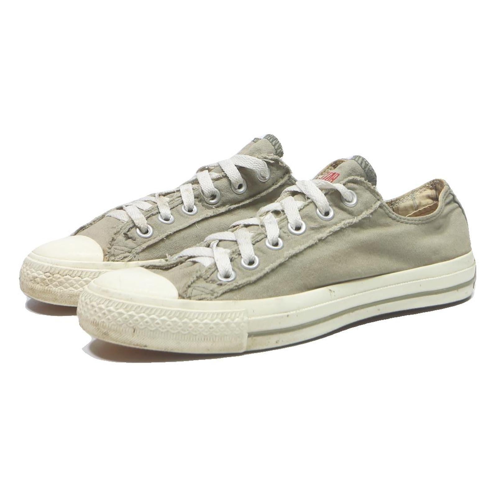 CONVERSE Chuck Taylor All Star Womens Low Top Trainers Beige Canvas UK 6 Casual