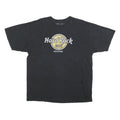 HARD ROCK CAFE Mens Black XL Graphic T-Shirt Short Sleeve Crew Neck Houston