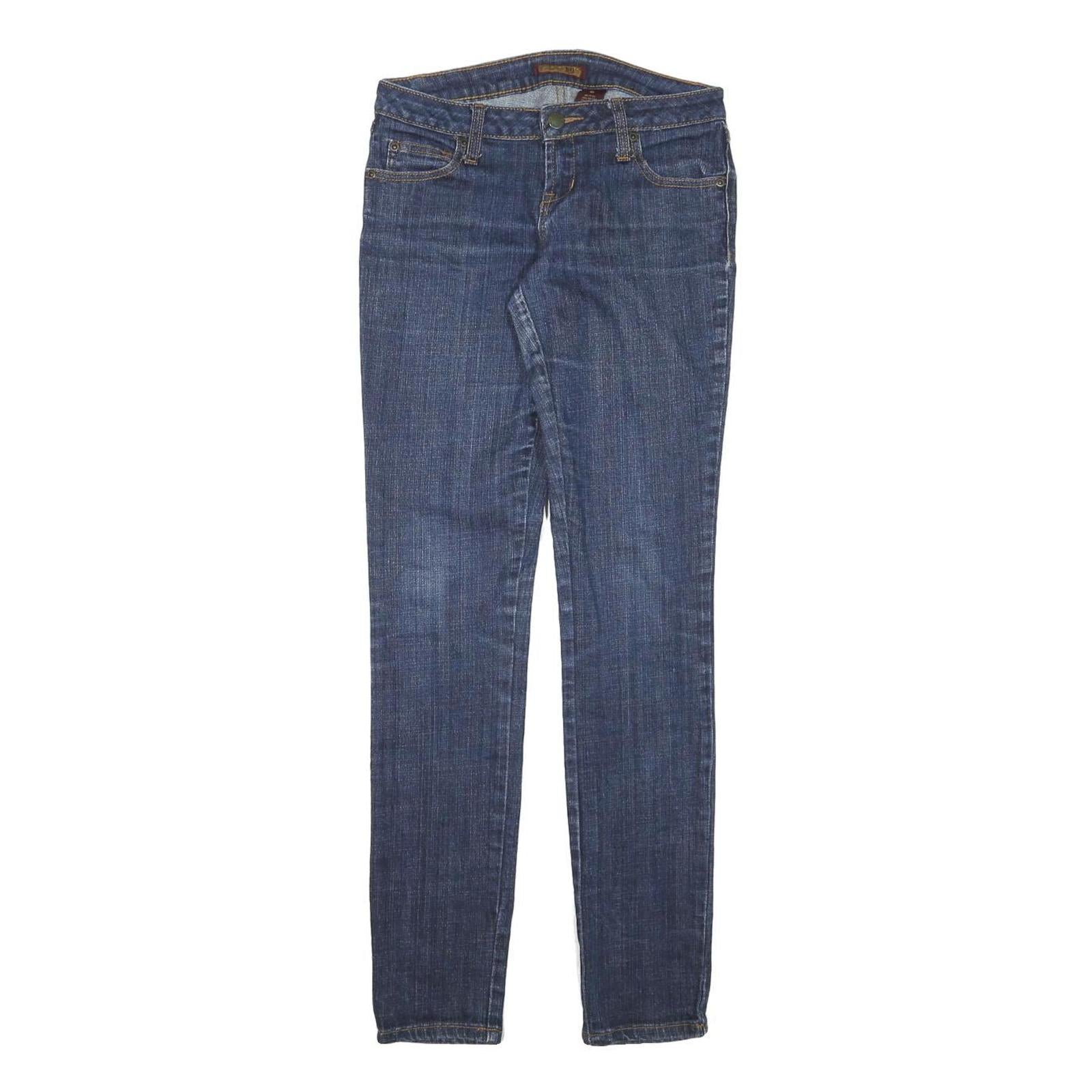 ZD Womens Jeans Blue Slim Skinny Denim Medium W27 L31 Cotton Blend Zip