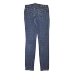 ZD Womens Jeans Blue Slim Skinny Denim Medium W27 L31 Cotton Blend Zip