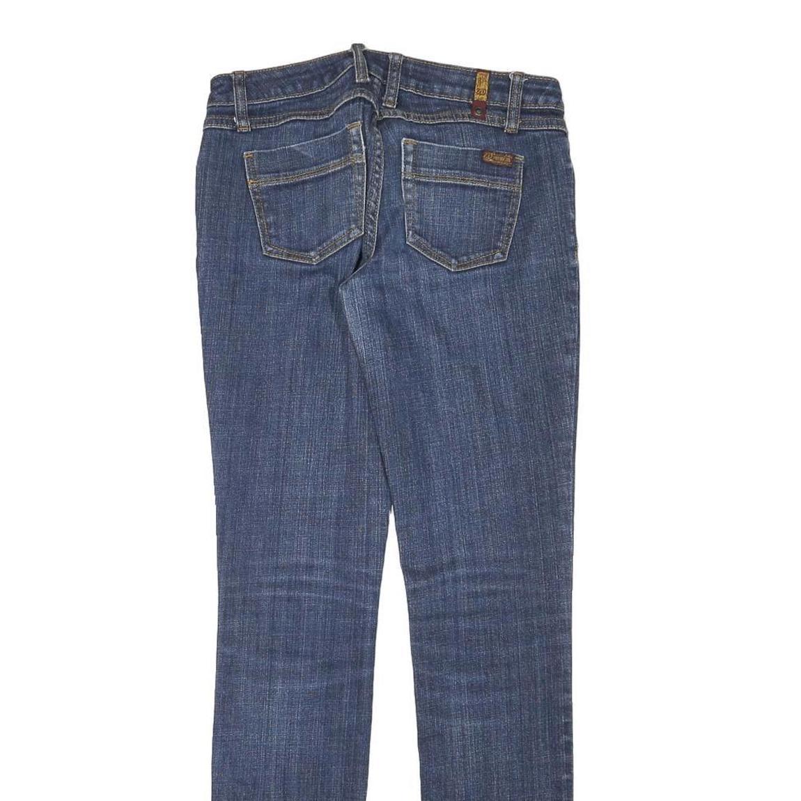 ZD Womens Jeans Blue Slim Skinny Denim Medium W27 L31 Cotton Blend Zip