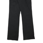 DICKIES Womens Cotton Blend Black Regular Straight Trousers W30 L32 Workwear
