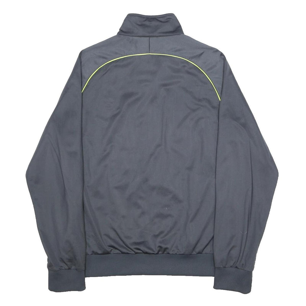 LOTTO Mens Grey Jacket XL Polyester Zip Sportswear Casual Lightweight