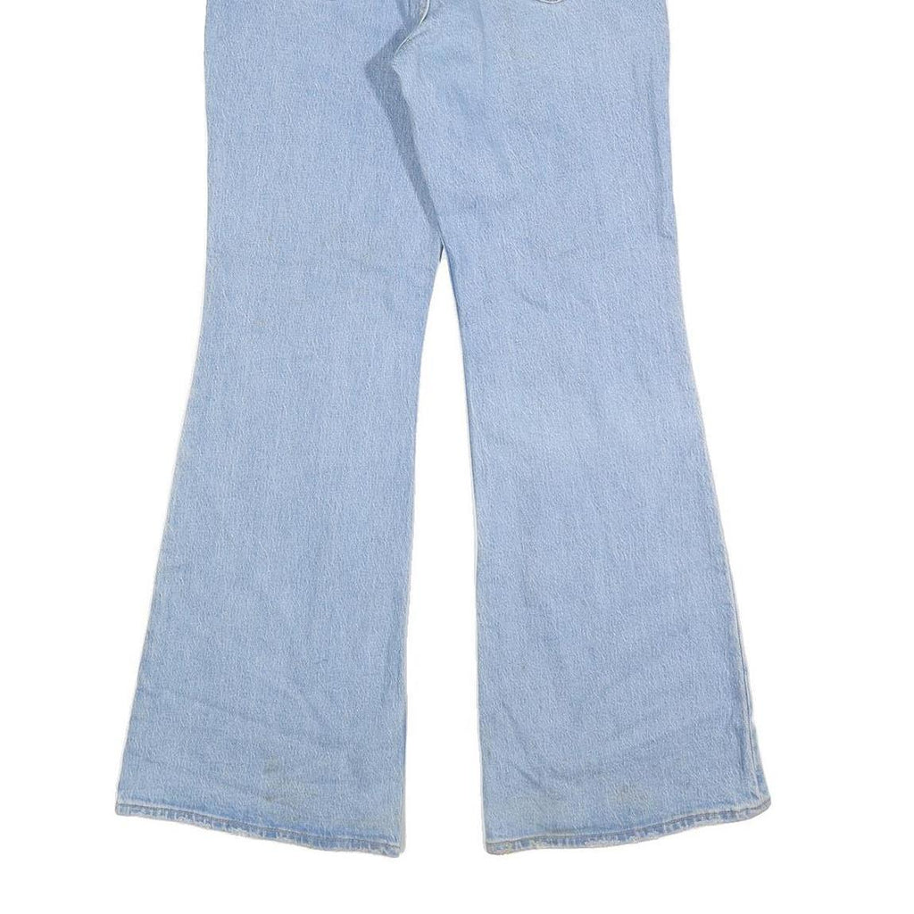 LEVI'S Womens Jeans Blue Regular Flared Denim Light W28 L32 Classic Retro