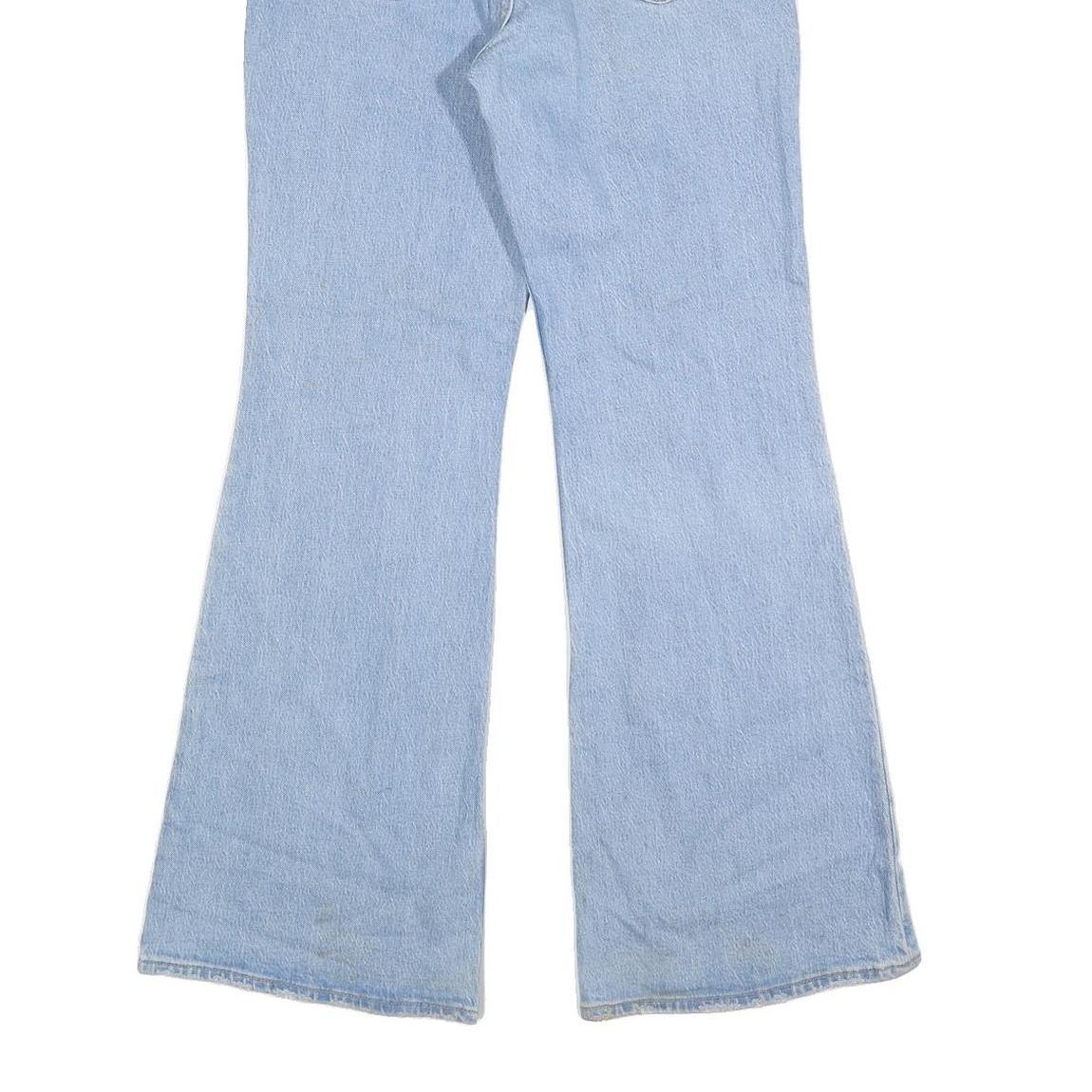 LEVI'S Womens Jeans Blue Regular Flared Denim Light W28 L32 Classic Retro