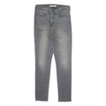 LEVI'S Womens Jeans Grey Regular Skinny W29 L29