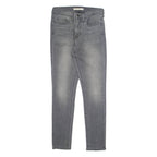 LEVI'S Womens Jeans Grey Regular Skinny W29 L29