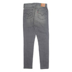 LEVI'S Womens Jeans Grey Regular Skinny W29 L29