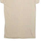 WRANGLER Womens Cream S Short Sleeve Crew Neck Classic Cotton Blend T-Shirt