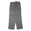 Mens Grey Cotton Blend Relaxed Fit Button Closure Trousers W31 L32 Casual