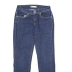LEVI'S 529 Curvy Skinny Womens Jeans Blue Slim Denim Raw W31 L29 Classic Fit