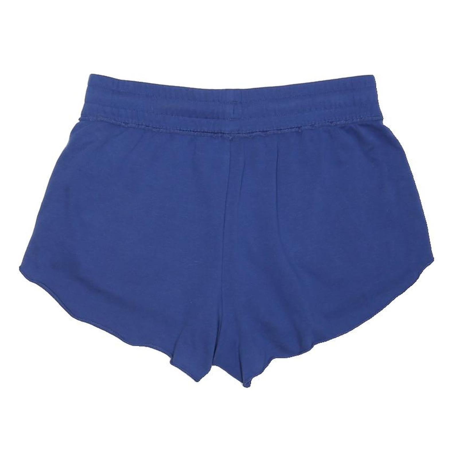 UNDER ARMOUR Womens Shorts Blue Casual M W32 Cotton Blend Drawstring Relaxed Fit