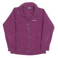 BERGHAUS Womens Purple Jacket S Polyester Plain Zip Outdoor Casual