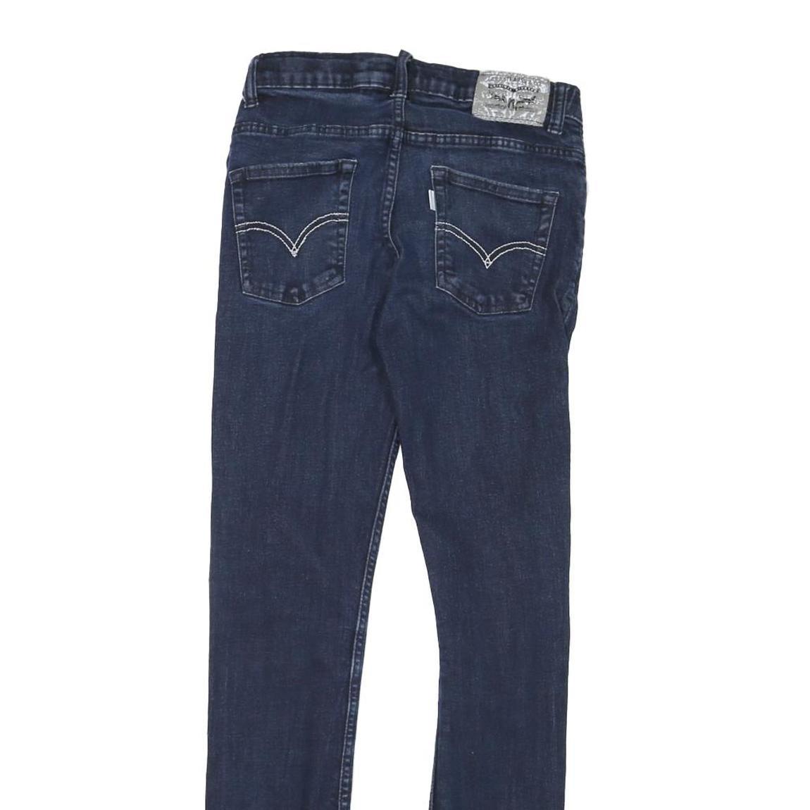 LEVI'S 512 Tapered Mens Jeans Blue Slim Denim Dark W26 L29 Slim Fit Zip