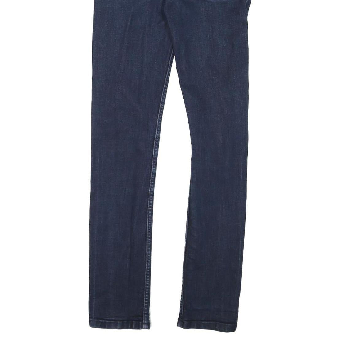 LEVI'S 512 Tapered Mens Jeans Blue Slim Denim Dark W26 L29 Slim Fit Zip