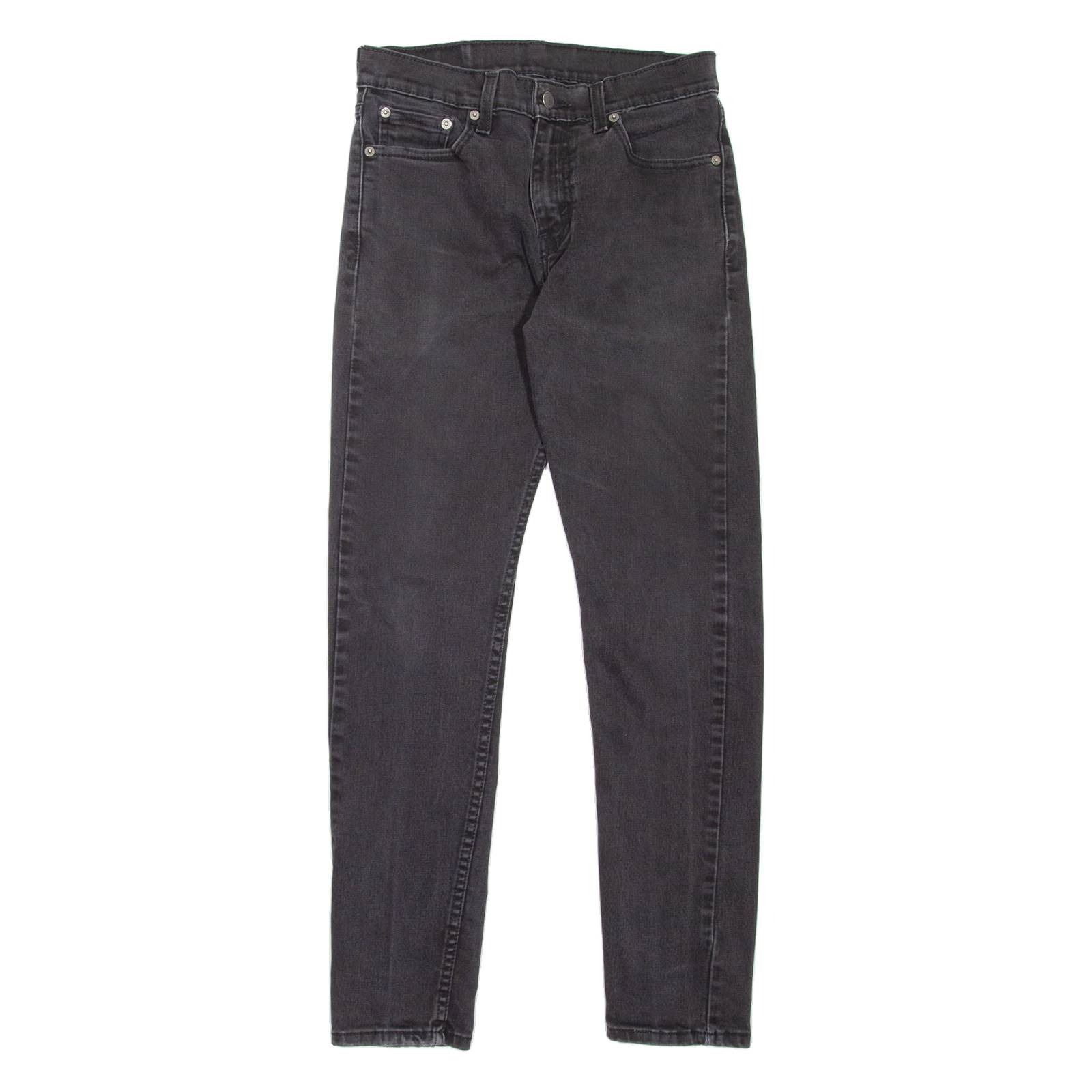 LEVI'S 512 Jeans Mens Black Slim Tapered W29 L29