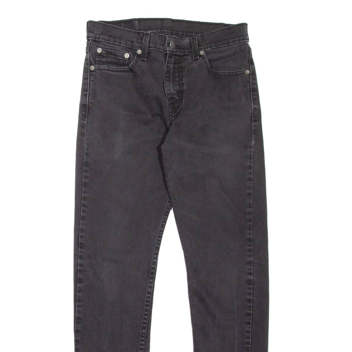 LEVI'S 512 Jeans Mens Black Slim Tapered W29 L29