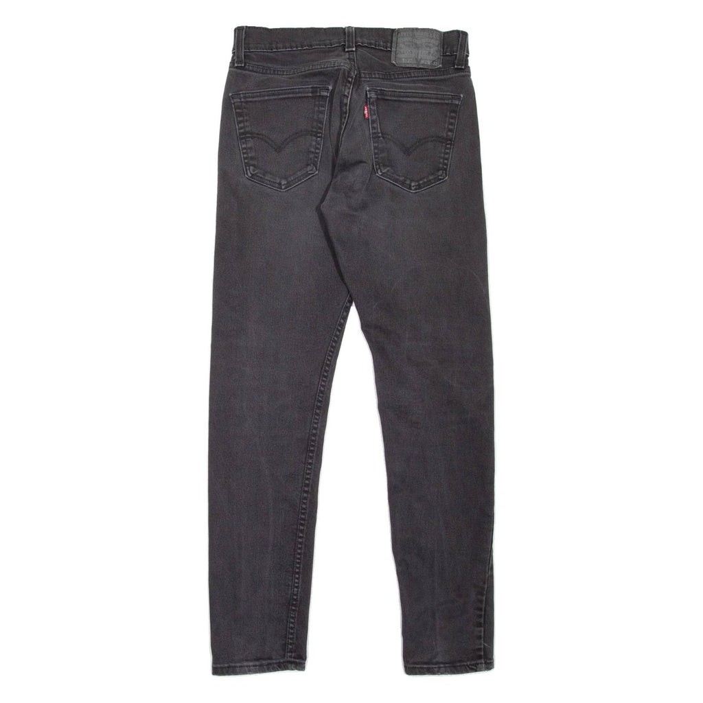 LEVI'S 512 Jeans Mens Black Slim Tapered W29 L29
