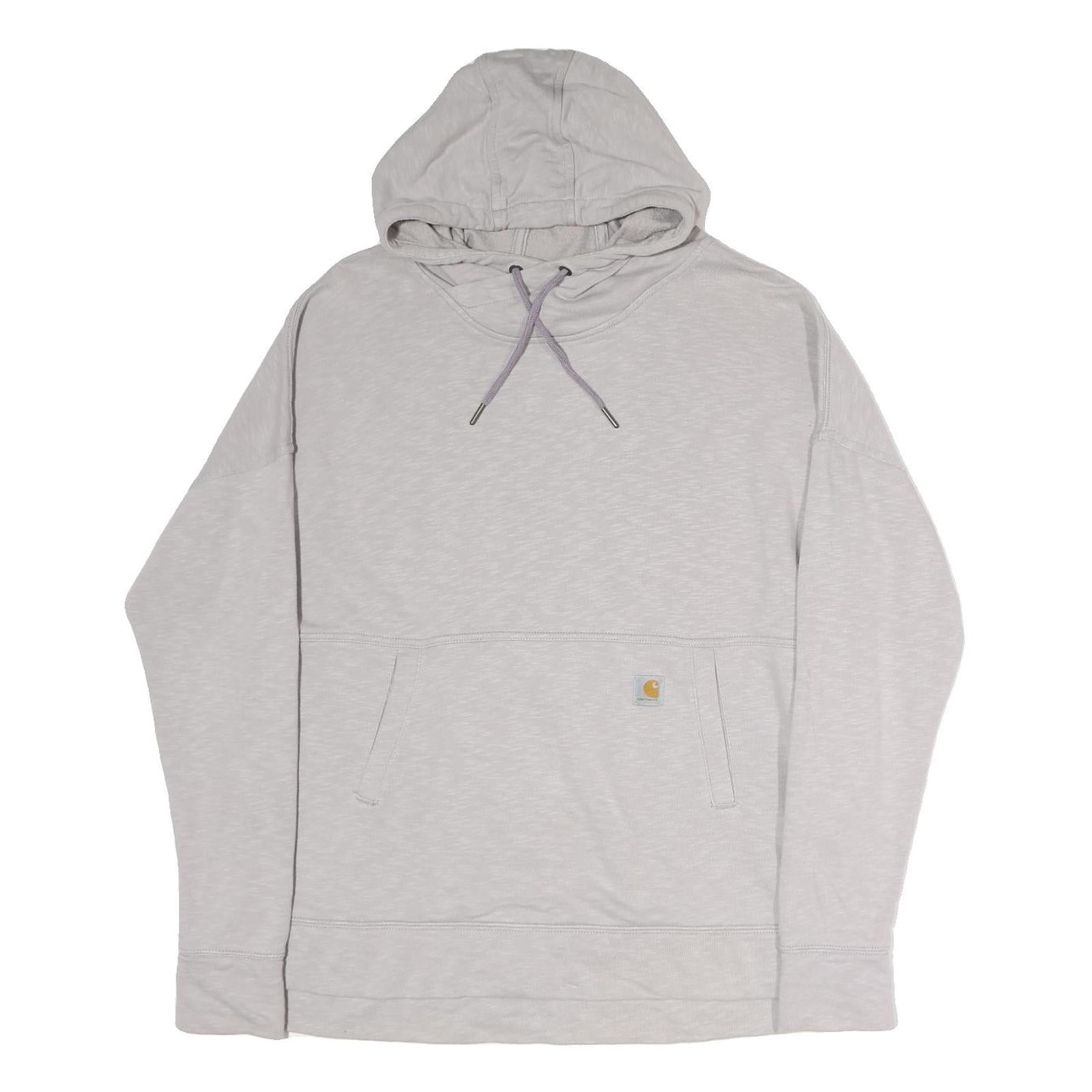 CARHARTT Womens Grey Pullover Hoodie M Cotton Casual Everyday Comfort