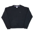 CHAMPION Womens Sweatshirt Black S