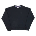 CHAMPION Womens Sweatshirt Black S