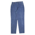 WRANGLER Womens Regular Blue Denim Medium Wash Jeans W30 L32 Classic Fit Zip