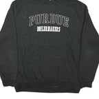 COLOSSEUM Mens Black Purdue Boilermakers Hoodie XL Cotton Blend Pullover