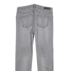 CALVIN KLEIN JEANS Womens Slim Grey Denim Slim Skinny Jeans W30 L28 Stretch