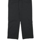 DICKIES Mens Cotton Blend Black Regular Straight Trousers W32 L30 Workwear