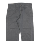 LEVI'S 505 Mens Jeans Grey Regular Straight Denim Medium W34 L25