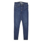 LEVI'S 720 Womens Jeans Blue Slim Skinny Denim Medium W28 L27 Zip Closure