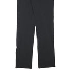 MAMMUT Womens Black Polyester Blend Regular Straight Trousers W28 L31 Zip Pocket