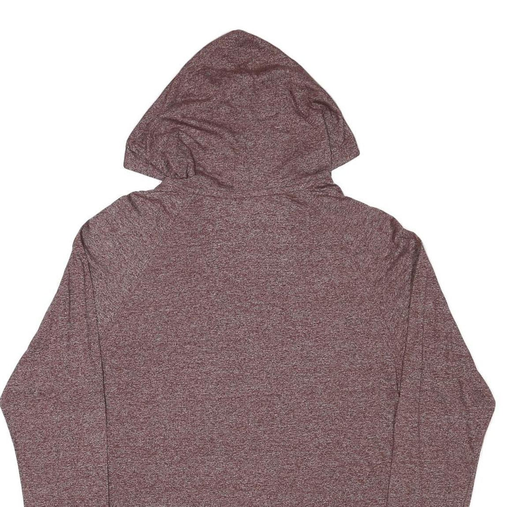 HARD ROCK CAFE Mens Maroon Pullover Hoodie S New York Cotton Blend