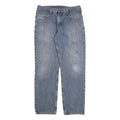 CARHARTT Mens Jeans Blue Relaxed Straight Denim Medium W34 L32 Durable Workwear