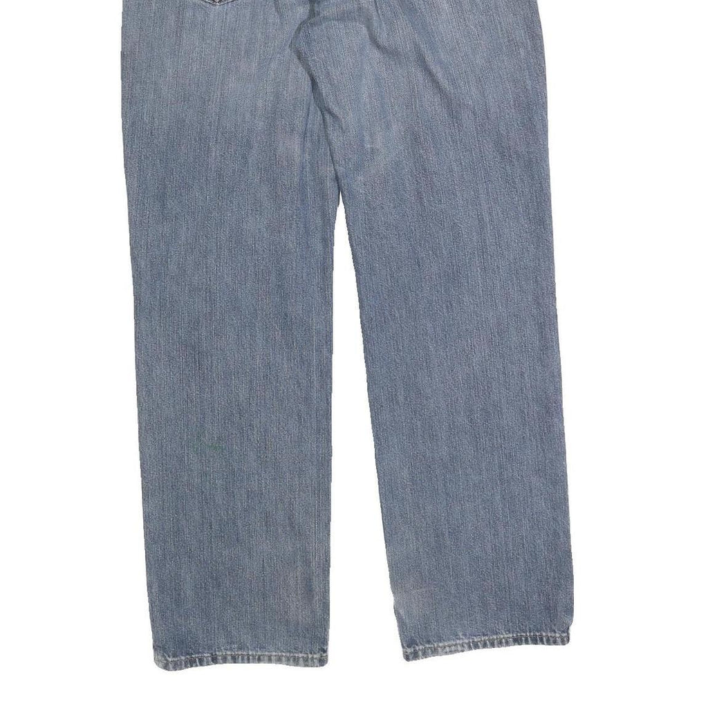 CARHARTT Mens Jeans Blue Relaxed Straight Denim Medium W34 L32 Durable Workwear